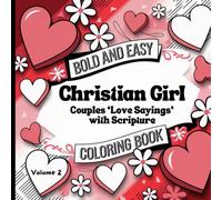 SBG LIFE | Couples Love Sayings | Christian Girl Coloring Book | Couples Love Sayings Collection | Volume 2 | 30 Coloring Pages | 8.5”x 8.5” | Softcover