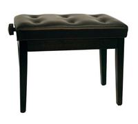 SBH-105-BK PANCA PER PIANOFORTE REGOLABILE CON FINITURA NERA LUCIDA E SEDILE CHE