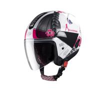 SBH-5 Vic Glamor Casco Moto A Visiera Trasparente Open Face Taglia Small 560MM