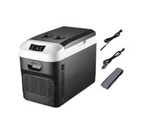 SBHLFXSX Frigorifero automatico da 15 e 20 litri, ideale per auto e casa, ideale per estate, campeggio, pic-nic, con display digitale. Mini frigorifero per auto. (Black 15L-EU-220V)