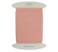 Sbieco di cotone - Ampia larghezza 30 mm - Venduto a 5 metri, ideale per progetti di cucito più spessi e trapuntati come coperte, plaid, cuscini... (Rosa baby)