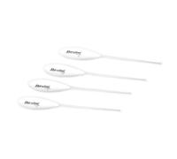 Sbirulino® Kit set da 4 pezzi bombarde galleggianti (bianche) - semi affondanti (trasparenti) - super affondanti (nere) da 3 a 95 grammi (BIANCA - GALLEGGIANTE, 3 GR)
