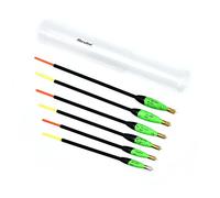 Sbirulino® Set 3 o 6 galleggianti modello Lux con portastarlight per la pesca all’inglese
