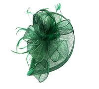 SBJKLYRN Cocktail hat， Cappelli da sposa con clip, for donne, accessori for capelli da sposa, for cocktail, tè e feste.(GN)