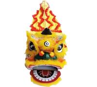 SBJKLYRN Costume da danza del leone, Costume da mascotte di danza del leone 9 pollici. Puntelli spettacolo Capodanno cinese(D)