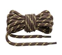 SBJKLYRN Il Bottone, Lacci for Scarpe Rotondi Lacci for Scarpe da Escursionismo all'aperto Bambini Scarpe da Ginnastica for Il Tempo Libero Unisex in Pizzo Solido for Adulti(Coffee Yellow,140cm)