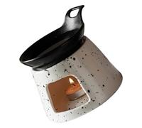 SBJKLYRN Il bruciatore di Profumo， Set di Ceramiche for Meditazioni Diffusori di Fragranze Aromaterapie Scaldabagni Ceramiche(A)