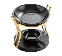 SBJKLYRN Il bruciatore di Profumo， Supporto for diffusore di Oli Essenziali in Ceramica for aromaterapia e fragranze for la casa(A)