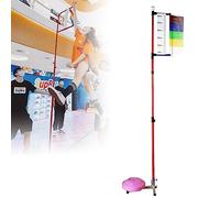 SBJKLYRN Jump Trainer, Tester di Salto Verticale, Asta Prova for la misurazione del, attrezzo for Allenamento da 1,2 m a 3,5 for Bambini, Giovani, Basket, pallavolo