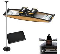 SBJKLYRN Macchina da Sci, Macchina da Sci simulata for Interni, Cross Trainer 3D, carico 150 kg, for Allenamento di Vita, Addome e Gambe, Forza ed Equilibrio