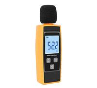 SBJKLYRN Misuratore di Decibel Monitor del Livello sonoro Fonometro Portatile, Mini misuratore di Rumore Digitale, Decibel, Allarme, con, intervallo 30-130 dBA