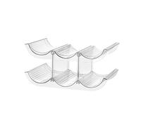 SBJKLYRN portabottiglie da banco, Moderno ed elegante, assemblaggio semplice, facile da pulire, adatto a soggiorno, cucina, sala pranzo(Small)