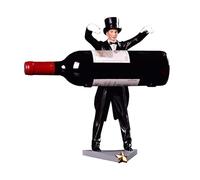 SBJKLYRN portabottiglie da banco, Portabottiglie in resina, stile creativo, bello e durevole, da utilizzare come decorazione domestica o scelta regalo