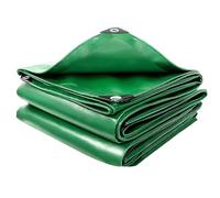 SBJKLYRN Teloni Impermeabili Telone di Copertura for mobili e roulotte in PVC Verde, Multiuso, for Auto Giardino(1.5x1.5m)