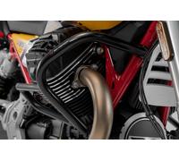 Protezione motore e protezione telaio - SW-MOTECH Barra di protezione motore2Nero. Moto Guzzi V85 TT (19-).