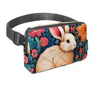 Sblocca avventure illimitate con il nostro marsupio da viaggio premium per uomini e donne, una borsa a tracolla per corsa, passeggiate, escursionismo e ciclismo, cane da disegno colorato,