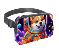 Sblocca avventure illimitate con il nostro marsupio da viaggio premium per uomini e donne, una borsa a tracolla per corsa, passeggiate, escursionismo e ciclismo, simpatico gatto nello spazio,