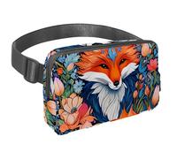 Sblocca avventure illimitate con il nostro marsupio da viaggio premium per uomini e donne, una borsa a tracolla per corsa, passeggiate, escursionismo e ciclismo, cane da disegno colorato,