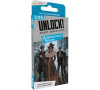 SPACE Cowboys | Unlock! Short Adventures 9: The Birmingham Murder | Gioco di carte Escape Room | Età 10+ anni | 1-6 giocatori | Tempo di gioco: 30 minuti