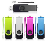 Sblocca il tuo potenziale digitale, chiavetta USB con clip in alluminio, design portatile per un'archiviazione affidabile plug and play in ambito