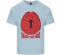 Sblocca La Tua Mente Intelligenza Psicologia Maglietta Bambini Ragazzi Ragazze