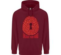 Sblocca La Tua Mente Psicologia Psicologo Felpa Per Bambini