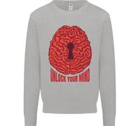 Sblocca La Tua Mente Psicologia Psicologo Uomo Felpa Maglione