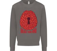 Sblocca La Tua Mente Psicologia Psicologo Uomo Felpa Maglione