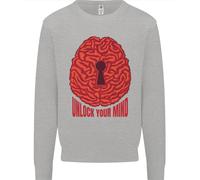 Sbloccare Tuo Mind Psicologia Psychologist Bambini Felpa Maglione