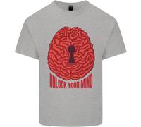 Sbloccare Tuo Mind Psicologia Psychologist Uomo Cotone T-Shirt
