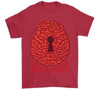 Sbloccare Tuo Mind Psicologia Psychologist Uomo T-Shirt 100% Cotone