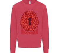 Sbloccare Your Mind Psicologia Psychologist Bambini Felpa Maglione