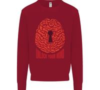 Sbloccare Your Mind Psicologia Psychologist Bambini Felpa Maglione