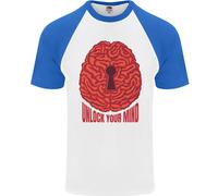 Sbloccare Your Mind Psicologia Psychologist DA UOMO S/S Baseball T-Shirt