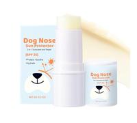 Sblocco Solare Per Cani - Crema Di Protezione Del Muso | Scudo Idratante Per Il Naso Per Animali Domestici | Safe Lecca Naturale Con Burro Di Karité, Idratazione Da Olio Di Cocco Per Animali Domestici