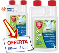 Sbm CYPERBASE → 250 ml / 1 Litro - Insetticida MULTI INSETTO - Zanzare, Mosche