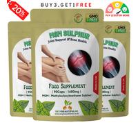 SBM MSM Capsule 1480mg Supporto Articolare Salute Ossa, 90 Capsule