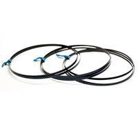 SBM - Set di 3 lame per sega a nastro in acciaio, 2180 x 8 x 0,65 mm, con 6 denti per pollice