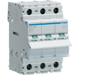 SBN399 SEZIONATORE ISOLANTE 125A 3P 3M 400V AC
