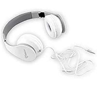 SBOX Cuffie Stereo con microfono HS-501W Bianco