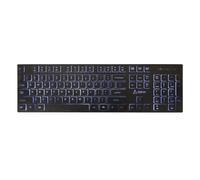 SBOX Tastiera 506507 - 105 tasti USB, layout americano, colore nero