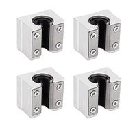 SBR10UU Blocchi di scorrimento lineari |Binari di guida con cuscinetti a sfera in lega di alluminio da 4 pezzi |Alta precisione/Basso attrito/Super silenzioso |Per macchine