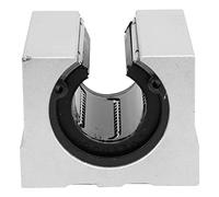 SBR25UU Bozzello scorrevole con cuscinetti lineari aperti, diametro interno 25 mm, Bozzello scorrevole in alluminio con cuscinetti a movimento lineare aperto per attrezzature silenziose, veloci e pre