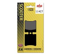 SBS 114CT BRAKE PAD CARBON CERAMIC HI-TECH MBK YN 50 OVETTO 2008