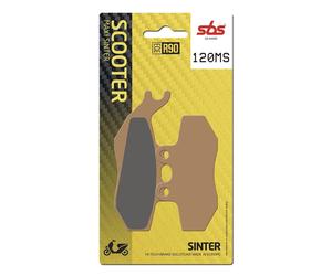SBS 120MS BRAKE PAD SINT SCOOT MALAGUTI MADISON 3 125 I.E. 2009