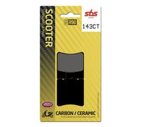 SBS 143CT BRAKE PAD CARBON CERAMIC HI-TECH PIAGGIO NRG DD 50 LC POWER 2008