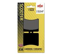 SBS 152HF BRAKE PAD CARBON CERAMIC HI-TECH APRILIA SCARABEO 200 LIGHT 2008