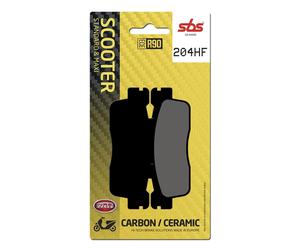 SBS 204HF BRAKE PAD CAR/CER SCOOT KYMCO DOWNTOWN 300 I ABS 2011