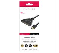 Sbs - 3way Hdmi Auto Switch 4k 30hz 0.80m-nero SBS