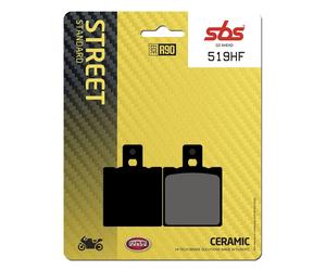 SBS 519HF BRAKE PAD CAR/CER DUCATI MONSTER 1000 I.E. CROMO 2005